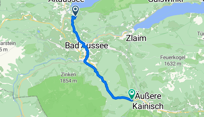 Route von Puchen 272, Altaussee