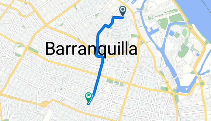 De Carrera 67b 48-07, Barranquilla a Calle 54 41102, Barranquilla