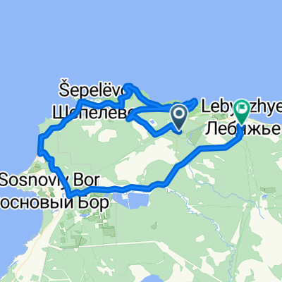 68 км - Сосновый Бор - Лебяжье
