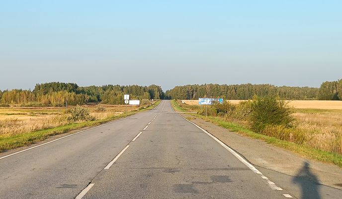 Foto 2 der Bikemap-Route "От улица Лермонтова, Увельский до улица Тенистая, Южноуральск"