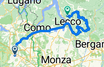 Route in der Bikemap App öffnen