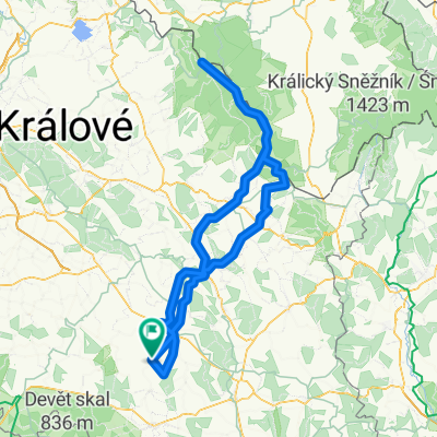 Královská etapa Dolní Újezd - Šerlich