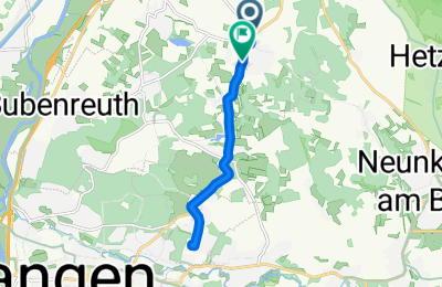 Route in der Bikemap App öffnen