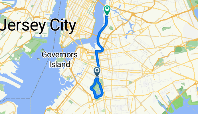 Cracking ride in New York
