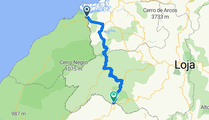 Vuelta a Ecuador etapa 3 Cantos Huaquillas-Macara