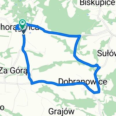 Pół - górska pętla pod Wieliczką.