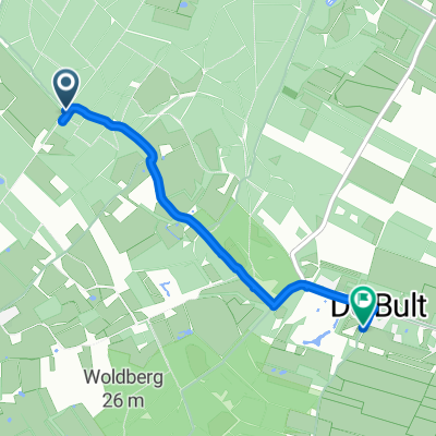 Woldweg 4, De Pol naar Bultweg 17, De Bult