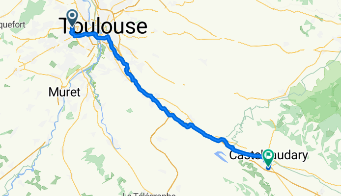 Colomiers to Castelnaudary