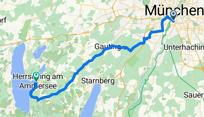 München - Andechs - Ammersee