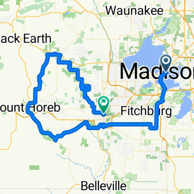 711 Jenifer St, Madison to 522–646 N Main St, Verona