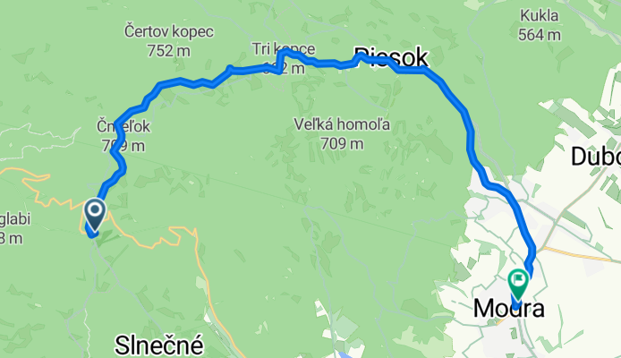 Z Baby cez Zosku do Modry