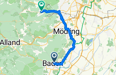 Route in der Bikemap App öffnen
