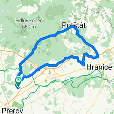 Buk - Potštát - Buk