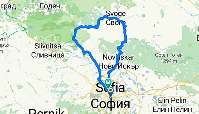 Sofia - Drumsha - Svoge - Sofia