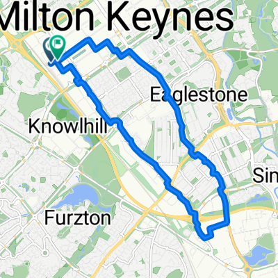 Milton Keynes Central Station-MK Dons FC Circular