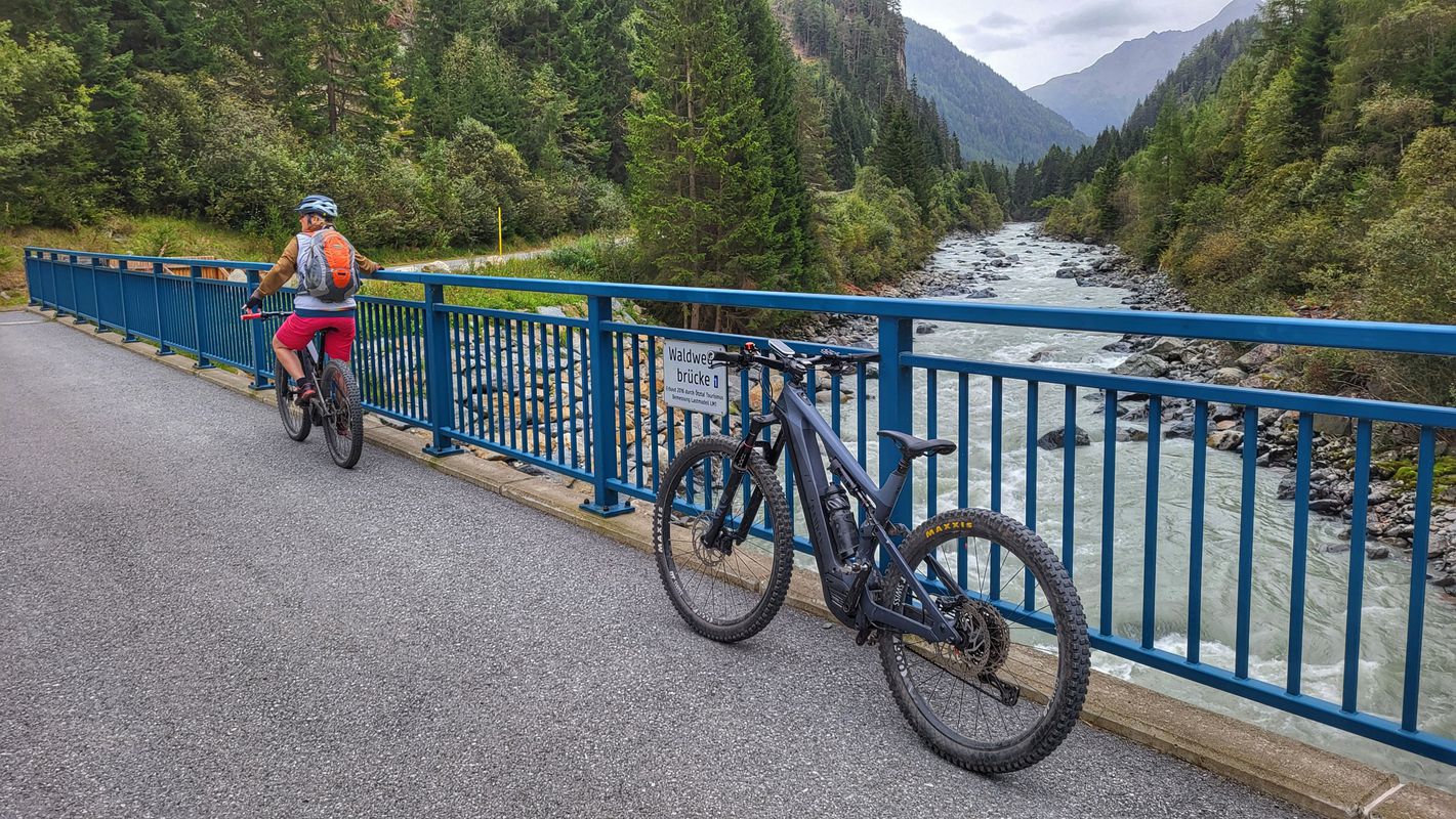 Vor dem großen Regen noch mal nach Sölden hoch