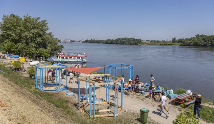 Zdjęcie 1 trasy Bikemap „Óbuda -&gt; Árasztó-part”