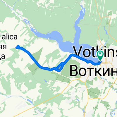 От Воткинск до Воткинск