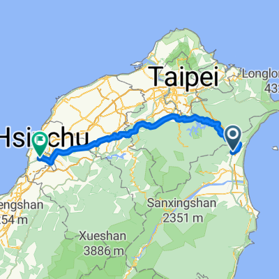 環島第六天-1_1(礁溪-三光礁溪溫泉旅館→ 新竹市-川籟都會旅店)