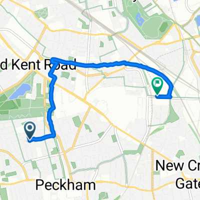 10 Samuel St, London to Surrey Canal Road, London