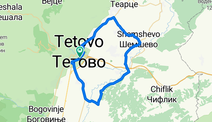 Tetovo - Lesok - Celopek