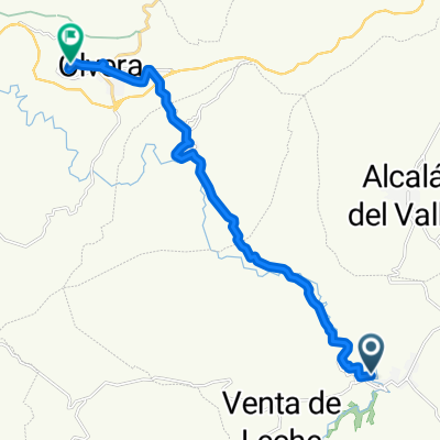 Route to Olvera