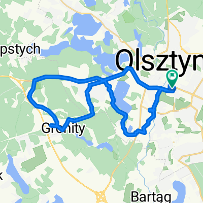 M Kasprzaka 15, Olsztyn do M Kasprzaka 15, Olsztyn