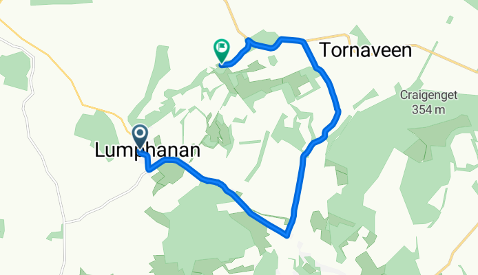 Prospect Terrace 13, Lumphanan to Woodhill House, Lumphanan