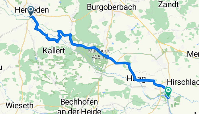 Herrieden - Ornbau/Gern (Badeufer)