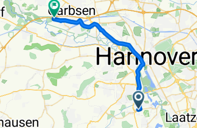 Route in der Bikemap App öffnen