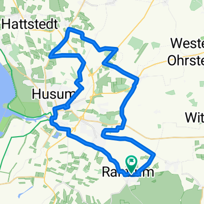 Schwesing-Horstedt-Husum-Rödemis-Rantrum