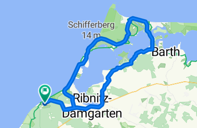 Route in der Bikemap App öffnen