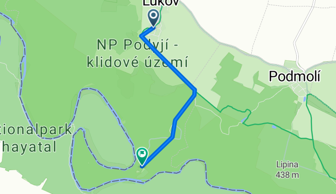 Lukov - Nový Hrádek