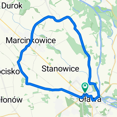 Oława - Lizawice - Marcinkowice - Siedlce
