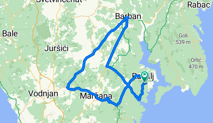 Rakalj-Mrčana-Barban-Rakalj