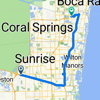 14200 W SR-84, Davie to 44 Islewood Ct, Deerfield Beach