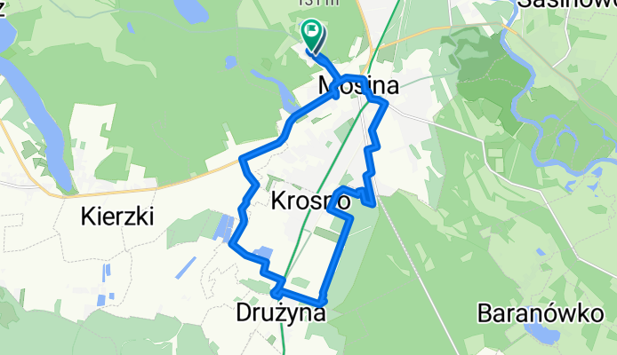 Wiejska 7, Mosina do Wiejska 18, Mosina