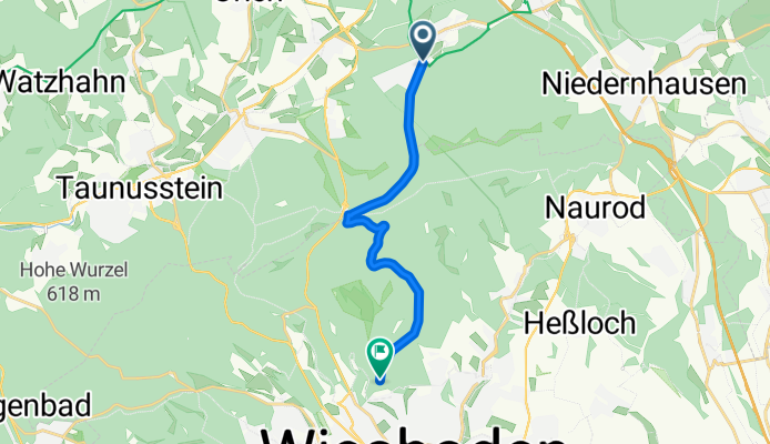 Vom Wildpark zum Neroberg