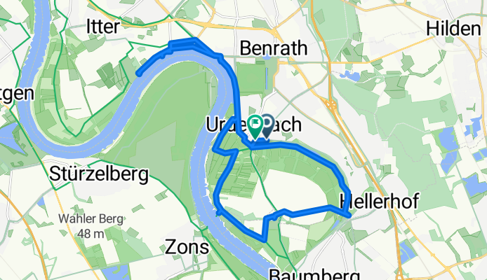 Stadtbezirk 9, Düsseldorf nach Drängenburger Straße 22, Düsseldorf