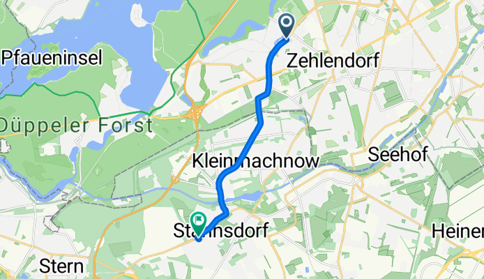 De Argentinische Allee 26, Berlin a Potsdamer Allee 115, Stahnsdorf