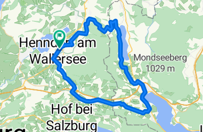 Route in der Bikemap App öffnen