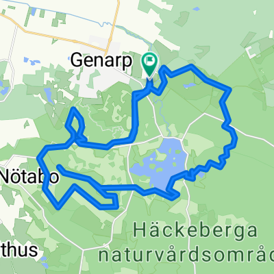 Genarp to Ekevallavägen 10, Genarp