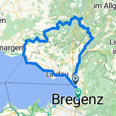 Siebenseenrunde Allgäu  62 km  500 hm
