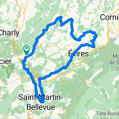 Cruseilles - Tour des Bornes - Groisy - Saint Martin