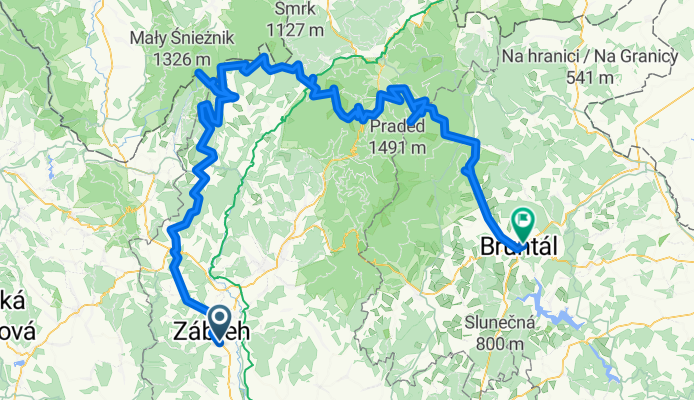 Králický Sněžník - Jeseníky