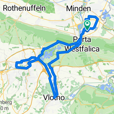 Meißener Straße , Porta Westfalica nach Meißener Straße, Porta Westfalica