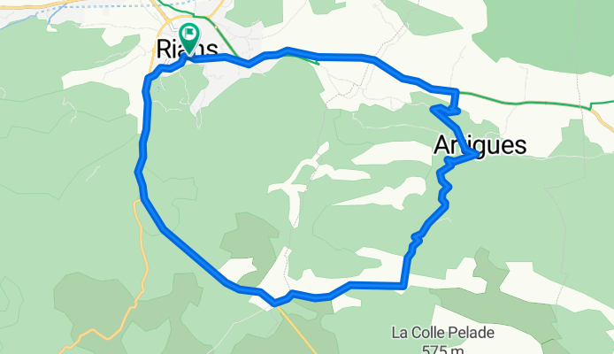 Boucle courte Rians Artigue pour prendre l'air