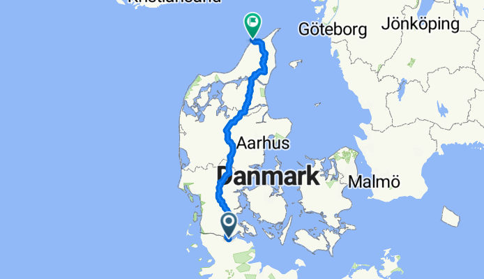 Flensburg - Hirtshals (Heerweg)