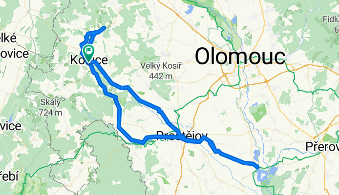 Konice - Tovačov - Konice