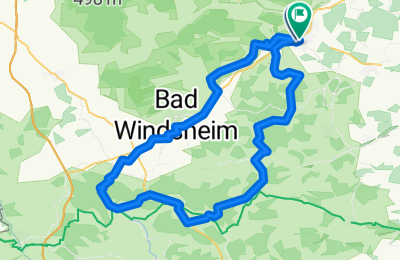 Route in der Bikemap App öffnen
